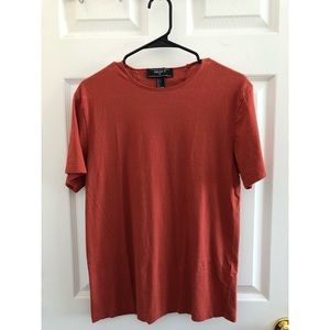 F21 Men’s T-Shirt in Peachy Rust